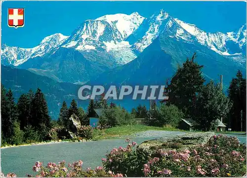 Cartes postales moderne Le Massif du Mont Blanc Haute Savoie