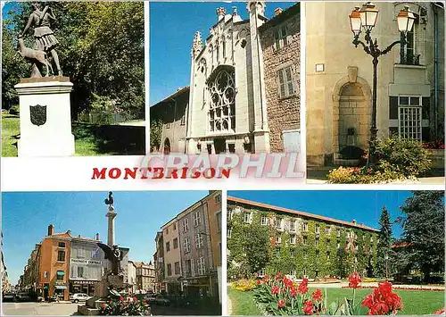 Cartes postales moderne Montbrison (Loire) Differents aspects de la ville