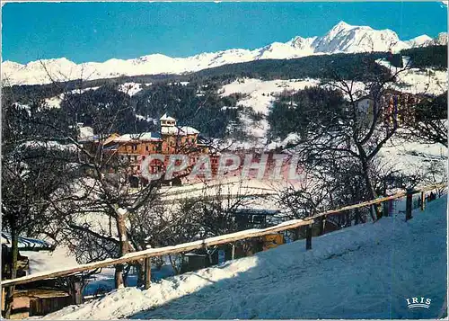 Cartes postales moderne Montchavin La Plagne 1300 m La Station les montagnes de l'arc et l'Aiguille Grive