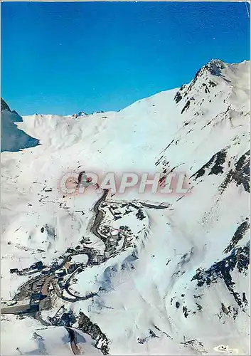 Moderne Karte Complexe la Mongie et la Mongie Tourmalet (Hte Pyr) Vue d'ensemble des pistes