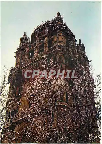 Moderne Karte Rodez (Aveyron) Capitale du Rouergue La Cathedrale N D XIVe XVIe s