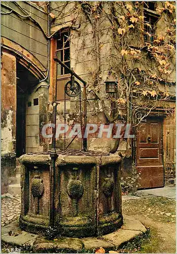 Cartes postales moderne Rodez (Aveyron) Hotel Molinier (XVe s) Le vieux puits