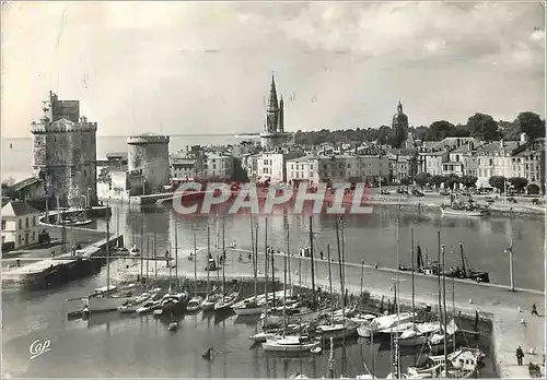 Moderne Karte La Rochelle le Port et les Yachts Bateaux