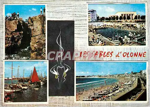 Cartes postales moderne Les Sables d'Olonne (Vendee)