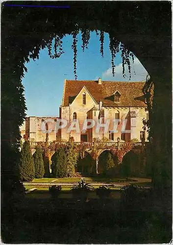 Moderne Karte Abbaye de Royaumont Asnieres sur Oise) Jardin du Cloitre