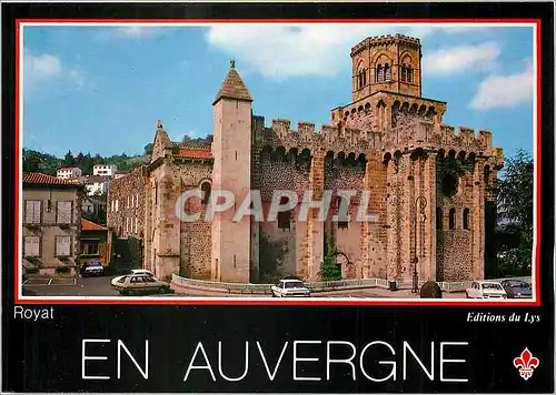 Cartes postales moderne Royat (Puy de Dome) L'eglise fortifiee St Leger (XI°et XII) s)