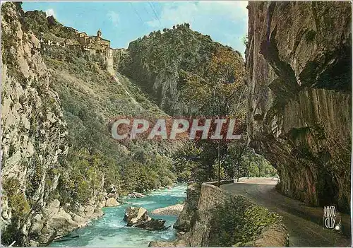 Cartes postales moderne Vallee de la Royan Alpes Mmes les Pittoresques Gorges de Saorge