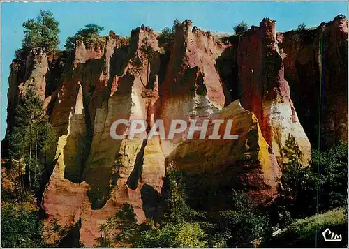 Cartes postales moderne Roussillon (Vaucluse) Les Falaises de Sang et d'Or ou Falaises de Ste Anne