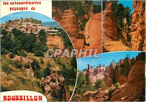 Cartes postales moderne Roussillon (Vaucluse)