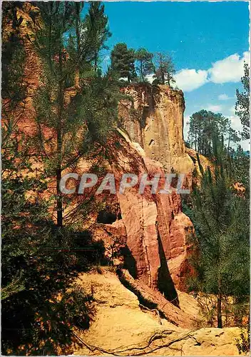 Cartes postales moderne Roussillon (Vaucluse) Les Falaises