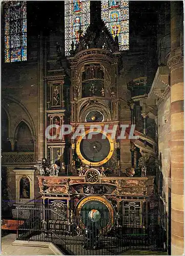 Cartes postales moderne Cahtedrale de Strasbourg l'horloge astronomiqu_e (XVIe XIXe s)