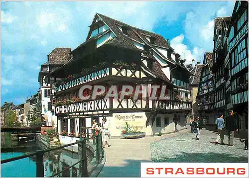 Cartes postales moderne Strasbourg (Alsace) La Maison des Tanneurs (1651)