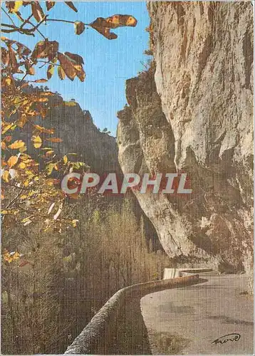 Cartes postales moderne Gorges du Tarn (Lozere) Rochers en encorbellement au cirque de Baumes