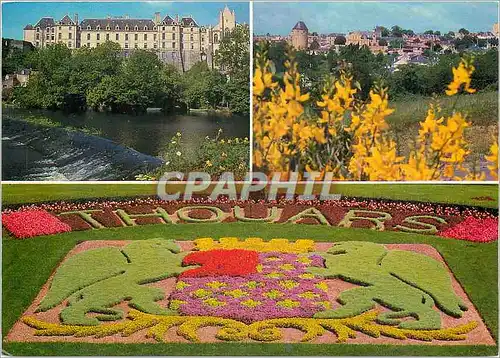 Cartes postales moderne Thouars (Deux Sevre) Ville Fleurie