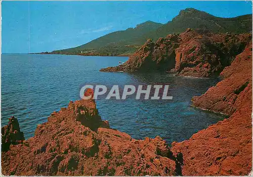 Cartes postales moderne Cote d'Azur La Corniche d'Or Les Rochers de Trayas