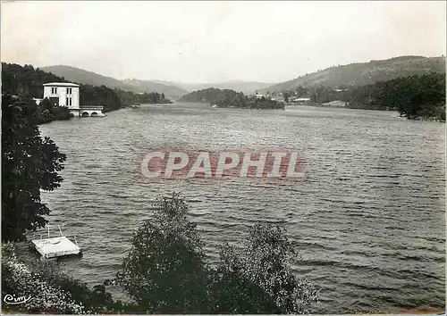 Moderne Karte Treignac (Correze) Le Lac