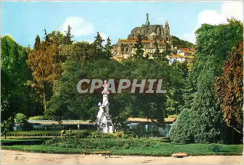 Cartes postales moderne Le Puy en Velay (Haute Loire) Alt 630 m Le Jardin Public appele depuis 1922 Henri Vinay mais qui