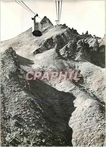 Cartes postales moderne Le Puy de Sancy (P de D) Le telepherique et les Aiguilles