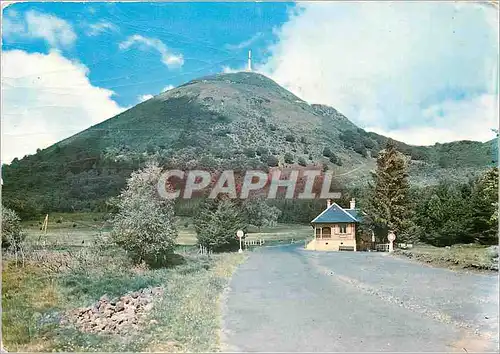 Cartes postales moderne l'Auvergne Pittoresque le Puy de Dome et le Peage ALT 1465 M