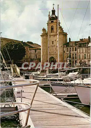 Moderne Karte La Rochelle la Tour de la Grosse Horloge