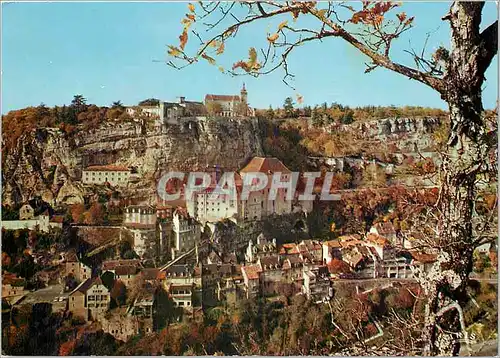 Cartes postales moderne Rocamadour (Lot) Lieu de Pelerinage celebre des le Moyen Age