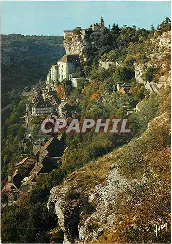 Cartes postales moderne Rocamadour (Lot) 2e site de France vue generale