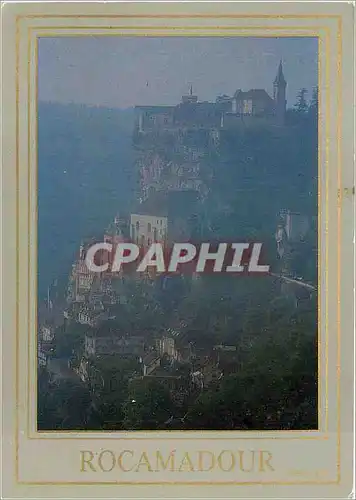 Cartes postales moderne Rocamadour (Lot) 2e site de France Haut Lieu de Pelerinage la vieille ville et les sanctuaires s
