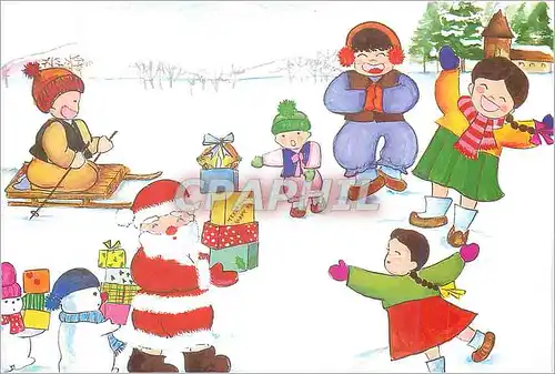 Cartes postales moderne Noel