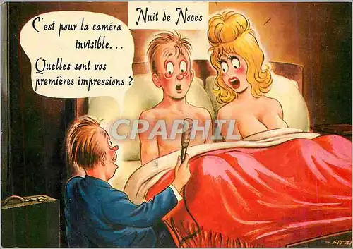 Cartes postales moderne Nuit de Noce