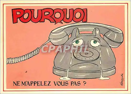 Cartes postales moderne Ne M'appelez vous pas