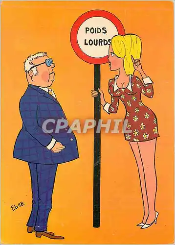 Cartes postales moderne Poids Lourdes