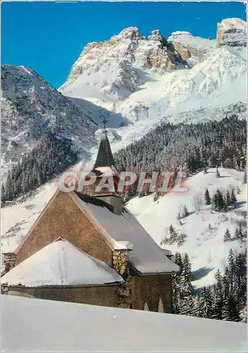 Moderne Karte Pralognan la Vanoise (Savoie) alt 1430 m la chapelle des Granges