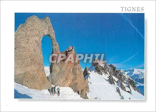 Moderne Karte France Savoie Tignes L'Aiguille Percee