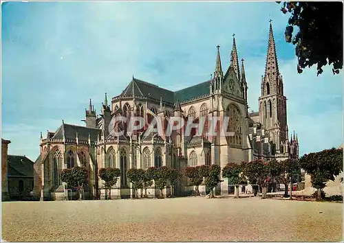 Cartes postales moderne Sees (Orne) La Cathedrale (XIIIe s)