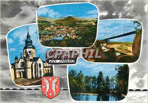 Cartes postales moderne Senones en Salm (Vosges) Capitale de la Principaute de Sarl