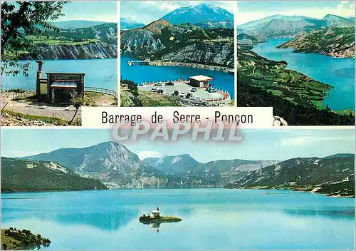 Cartes postales moderne Barrage de Serre Poncon