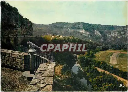 Cartes postales moderne Le Tarn en Garonne Touristique les Gorges de l'Aveyron La Route touristique Poitn de vue au pont