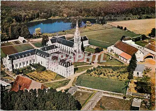 Moderne Karte Abbaye de la Grande Trappe Soligny la Trappe (Orne)