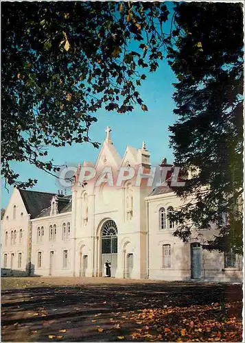 Moderne Karte Abbaye de laTrappe Soligny la Trappe (France) Le portail d'entree