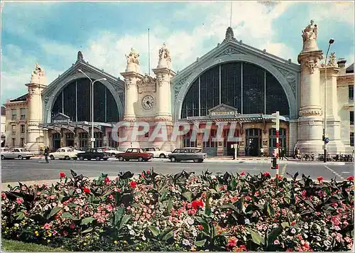 Moderne Karte Jardin de la France Tours (I et L) La Gare