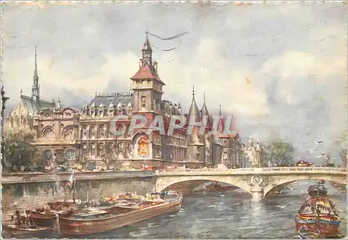 Cartes postales moderne Paris Le Palais de Justice et la Conciergerie