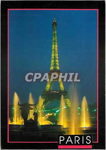 Cartes postales moderne Paris la Tour Eiffel