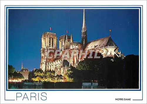 Cartes postales moderne Paris N d Illuminee