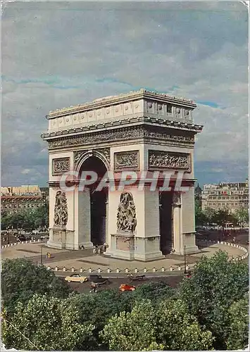 Cartes postales moderne Paris l'Arc de Triomphe