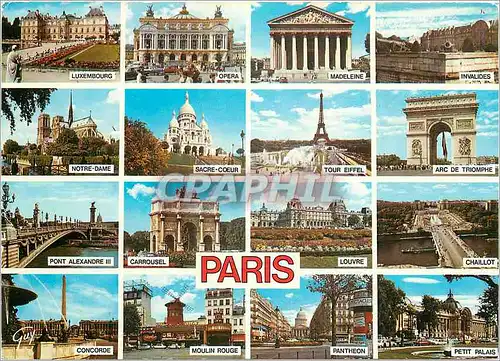 Cartes postales moderne Paris et ses Merveille