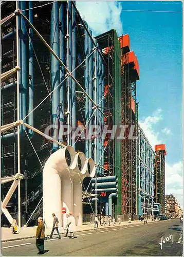 Cartes postales moderne Paris Centre National d'Art de Culture Georges Pompidou