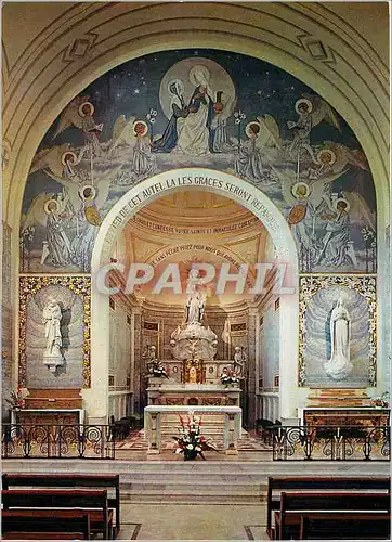 Cartes postales moderne Interieur de la Chapelle le Choeur Paris