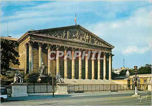 Cartes postales moderne Paris et ses Merveilles La facade du palais Bourbon