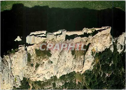 Cartes postales moderne Peyrepertuse (Aude) Aux marches du Languedoc sur une fonrmidable arrete rocheuse