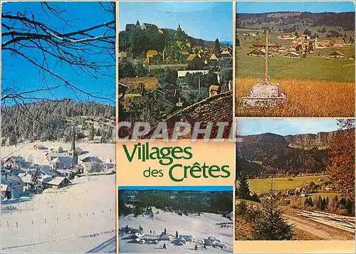 Cartes postales moderne Villages des Cretes du Doubs Les Hopitaux neuf Rougemontot
